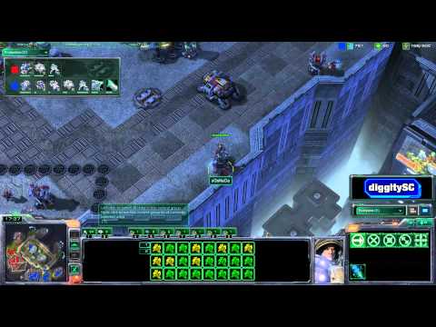 Starcraft 2 HD: OGSNada v Blue Terran on Metalopolis