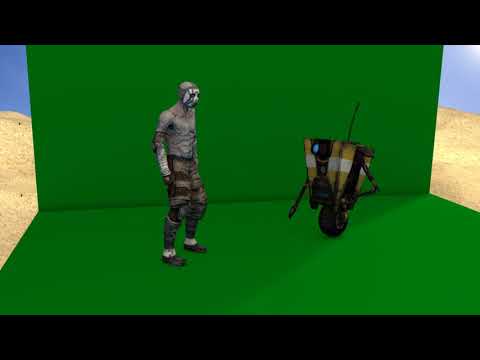 Borderlands Behind The Scenes w/ ClapTrap (Borderlands Animation)