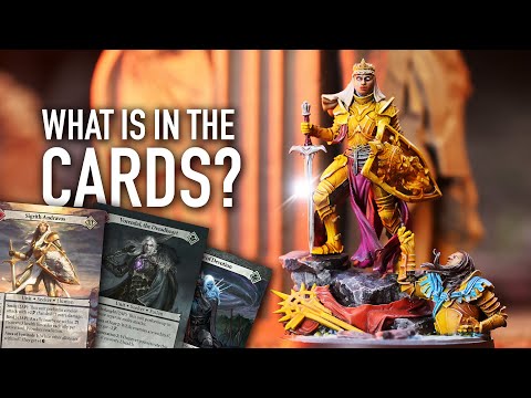 Malediction, Card game meets Miniatures! Order of the Shattered Throne vs Legion of the Fallen
