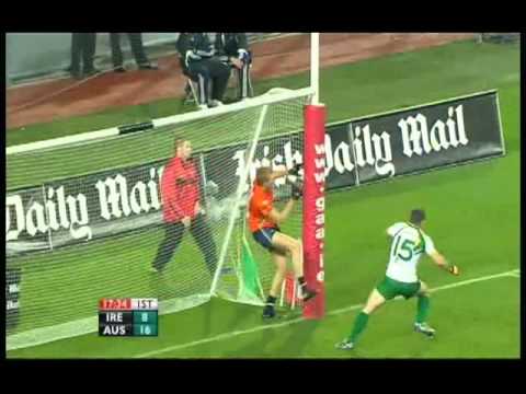 Australia v Ireland - International Rules Series Second Test 2010, First Half Highlights
