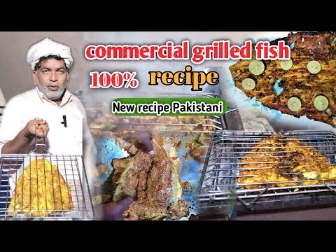 Grilled fish recipe | restaurant style BBQ grilled fish