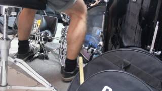Video thumbnail for Blastbeats and fast doublebass on Trick dominator. Swivel techique . Fast as fuck. 260 - 280 bpm by Roman Galibov