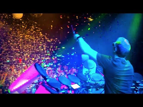 AFISHAL the Visual DJ live on The TREMOR (LED DJ Drums)