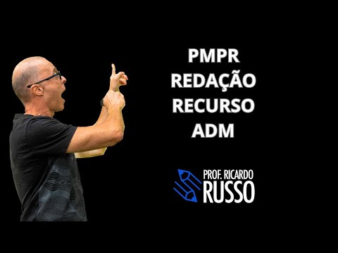 PMPR - REDAÇÃO - RECURSOS