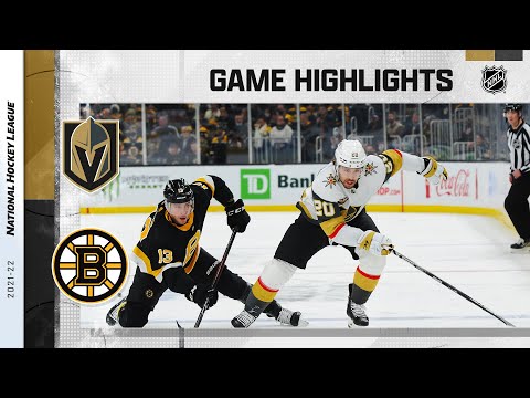 Golden Knights @ Bruins 12/14/21 | NHL Highlights