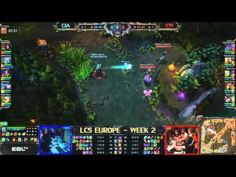 GIA vs CW - LCS 2013 EU Week 2 Day 2