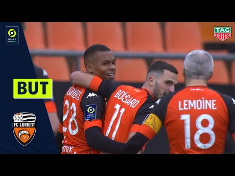 But Quentin BOISGARD (2' - FC LORIENT) FC LORIENT - NÎMES OLYMPIQUE (3-0) 20/21
