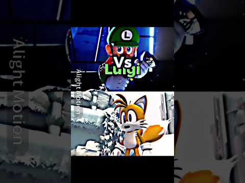 Luigi vs Tails! (Remake) #shorts