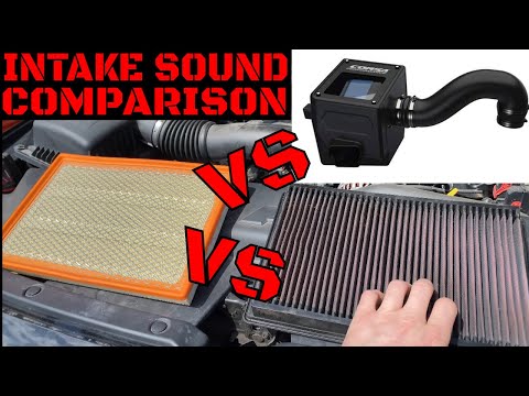 2019 Ram 1500 Intake Sound Comparison