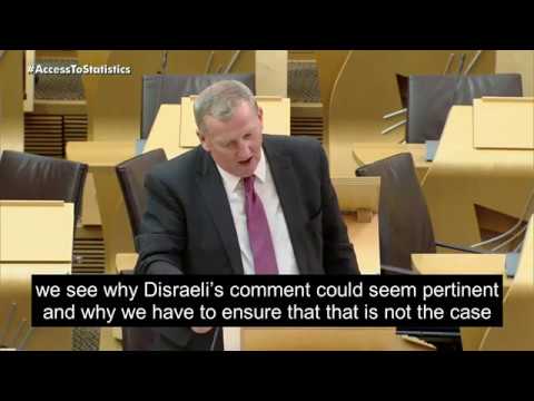 Bill Proposal Pre-release Access to Statistics Debate - Scottish Parliament: 19th September 2019