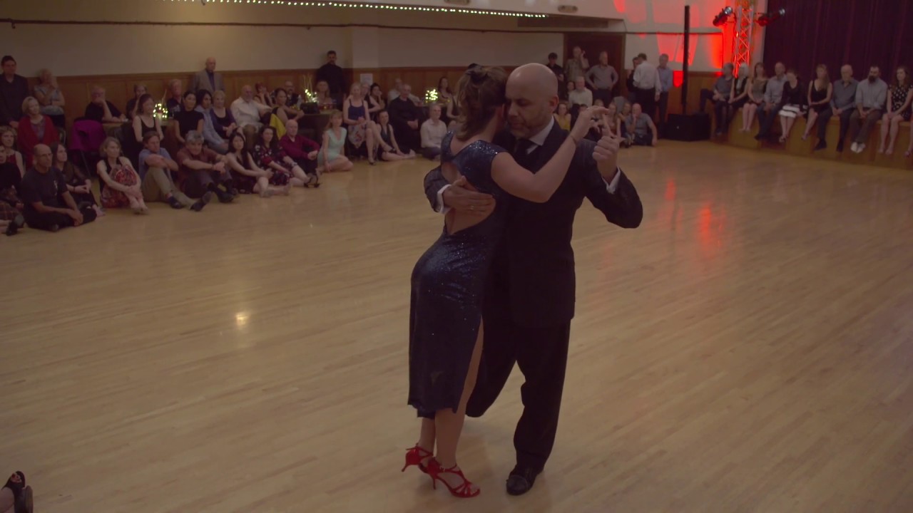 Oliver Kolker and Kat Gorsuch at The Portland Tango Festival 2018 Oigo tu voz