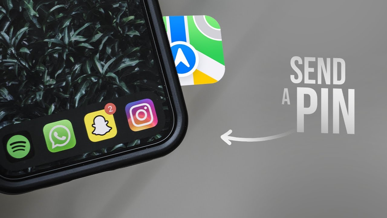 How to Send a Pin on iPhone (tutorial)