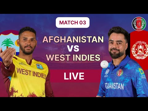 CRICKET LIVE: Afghanistan vs West Indies | 3rd T20I Match | January 22 | Dubai | ACB | 321J