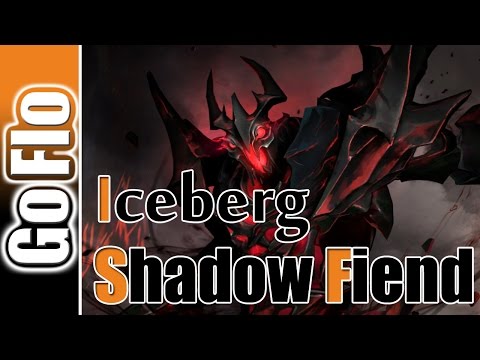 Shadow Fiend Pro Iceberg Dota 2 Full Gameplay 6.88b