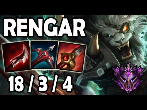 OTP Rengar vs Nidalee [ Jungle ] Lol Master Korea