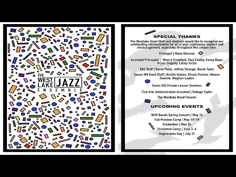 Westlake Jazz Ensemble Concert - May 7, 2021