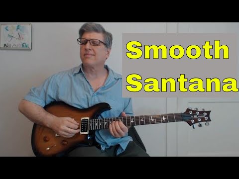 Smooth guitar lesson by Santana - Note for Note Guitar Lesson with TAB