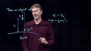 Projectile Motion and Conservation of Energy | Physics with Professor Matt Anderson | M11-07