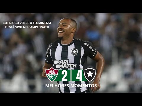 CLÁSSICO DE 6 GOLS  | FLUMINENSE 2 X 4 BOTAFOGO  | CAMPEONATO CARIOCA 2024 MELHORES MOMENTOS