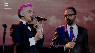 Morgan e Fabio Cinti cantano Segnali di vita di Franco Battiato