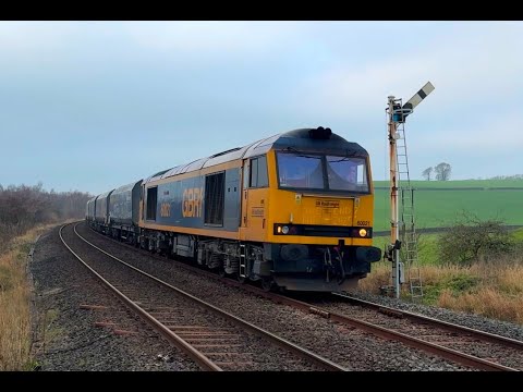 60021 on 6M37 "THE END 1991 - 2025" RIP GBRF CLASS 60's