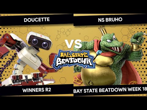 Bay State Beatdown #18 - Doucette (ROB) vs NS | Bruho (K. Rool) - Winners R2