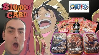 PULLING A $10,000 RED LUFFY MANGA FOR MY BIRTHDAY 🎂