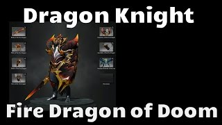 preview picture of video 'Omsk Dota - Fire Dragon of Doom set - Dragon Knight'