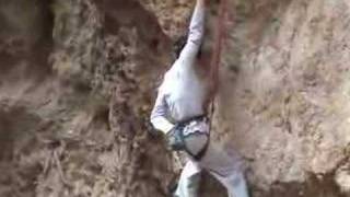 preview picture of video 'Rock Climbing houigidarim 5.12d (finishing)'