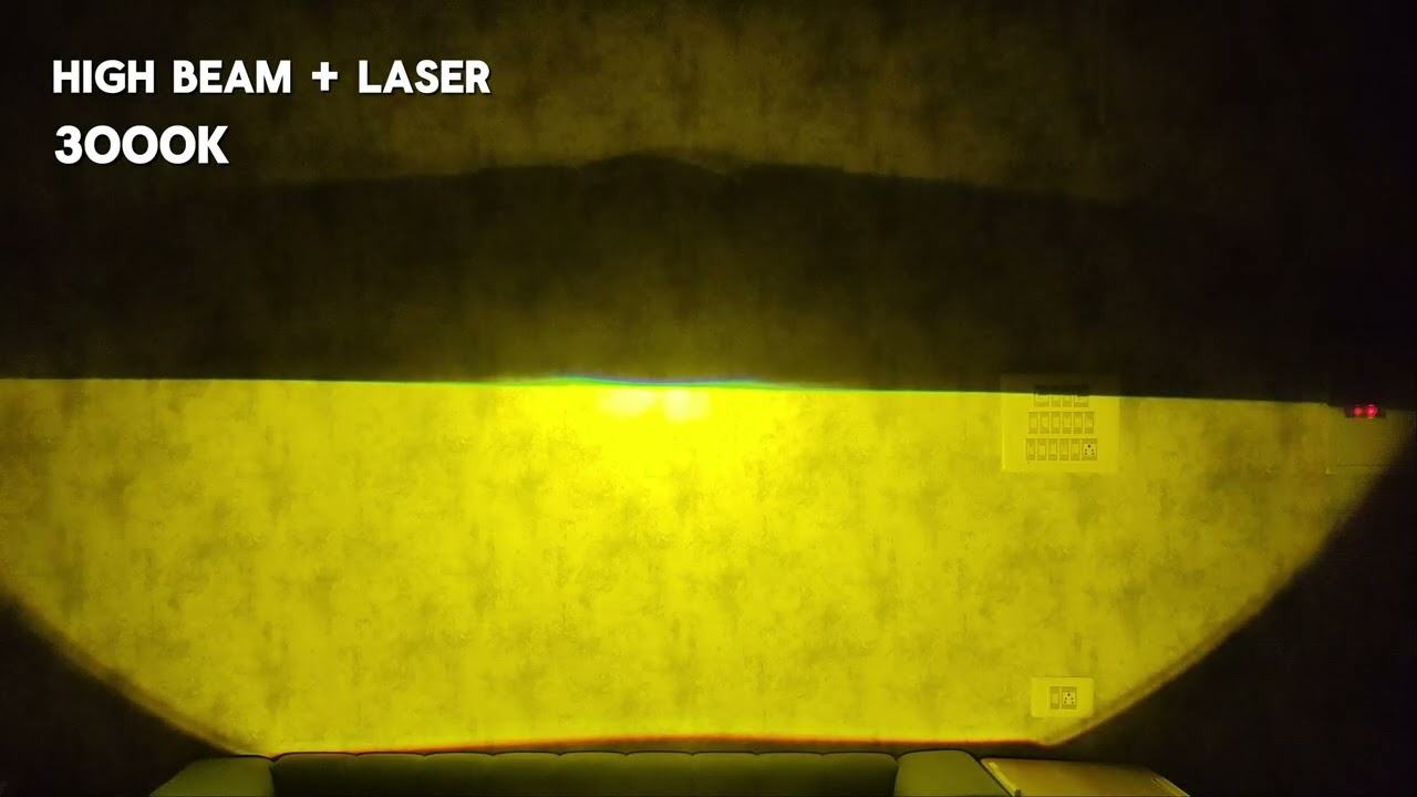 AUTOBAHN 2 inch Tri Colour Fog Projector 120W 18000LM (60W 9000lm per projector)