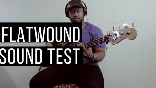 Video thumbnail for D’addario XL Chromes test & review (Flatwounds) by LanceShellzShelton