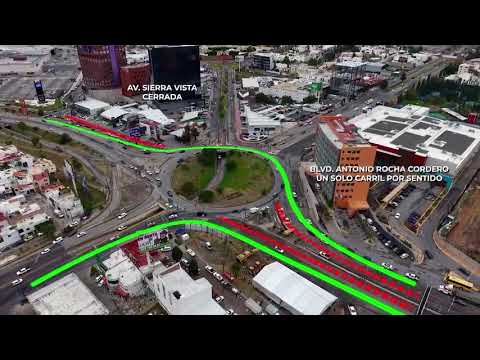 Cierre de calle en bulevar Antonio Rocha Cordero