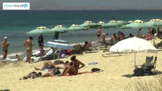 preview picture of video 'Plaka beach at Naxos island, Greece'