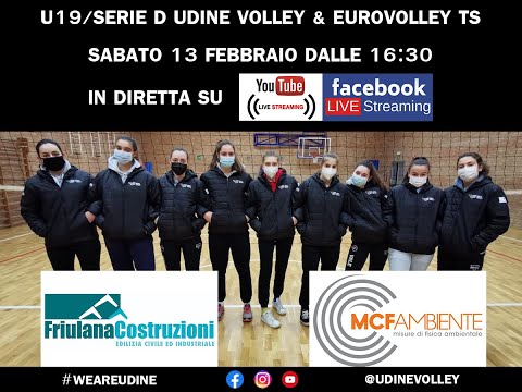 Allenamento congiunto U19/Serie D Udine Volley & EuroVolley TS