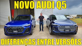 Novo Audi Q5 2025 - Diferenças entre as versões