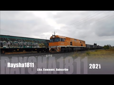 3PM4 - NR31 (PacNat Steel) North Geelong - Australian Trains by Raysha1811