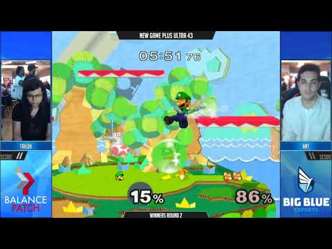NGPU 43 SSBM - trilok (Fox) vs. Ant (Luigi) - Melee WR3