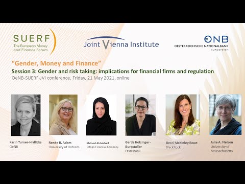 SUERF OeNB JVI - Gender, money & finance - Session 3 - Gender and risk taking - 20210521