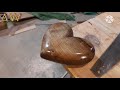 DIY Heart Shaped Wooden Box Gift Box Jewellry Box