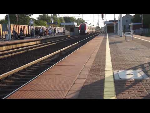 Pociągi na stacji Palędzie w dniu 09.07.2023