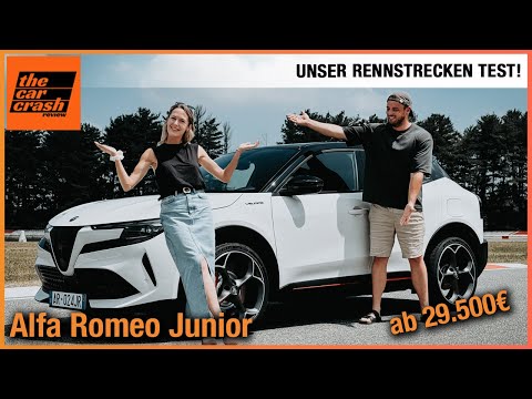 Alfa Romeo Junior (2024) Unser Rennstrecken Test mit dem NEUEN Alfa ab 29.500€! Fahrbericht | Review