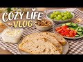 Finding Cozy In Simple Things Slow Living Cozy Breakfast Classic Sourdough Homemade Cheese