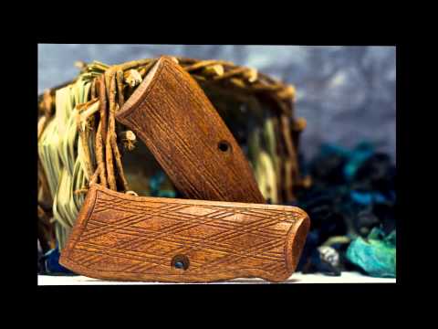 Zebra Wood Pistol Grips By Rgrips.com - Good Grips