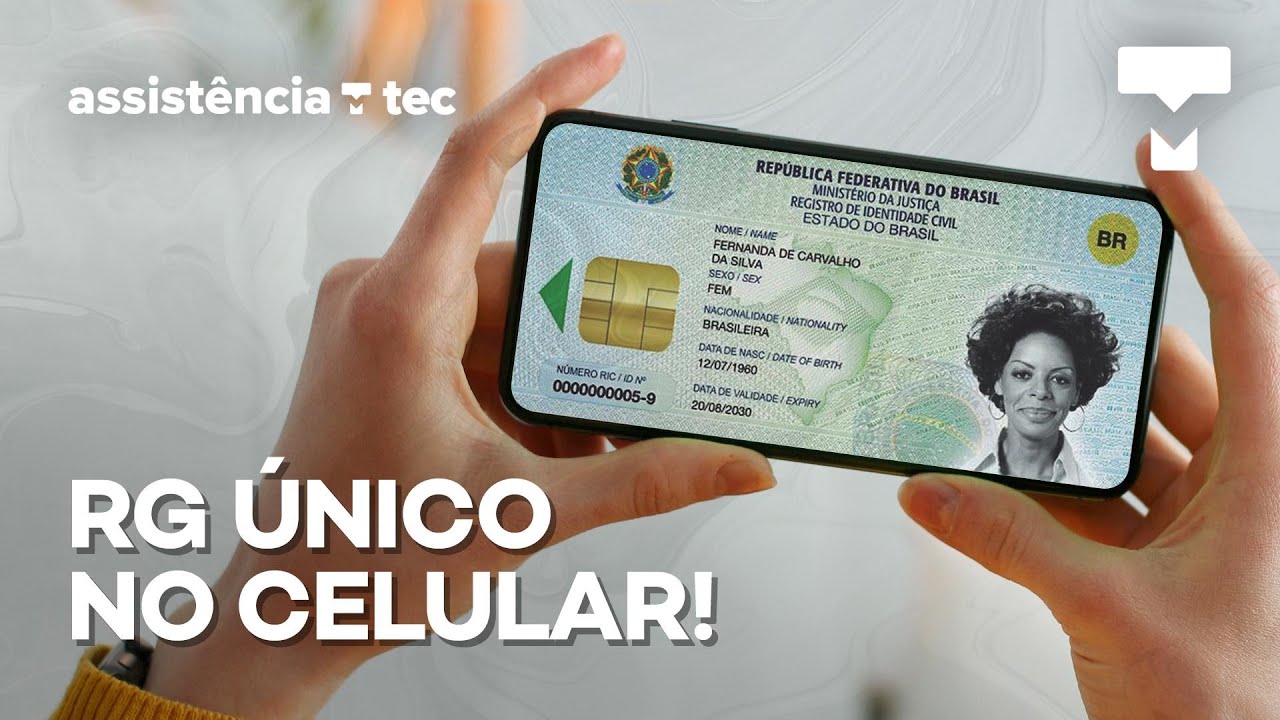 Como fazer o "RG único" e a Carteira de Identidade Digital via app – Assistência Tec #041