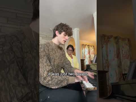 playing my song for my childhood piano teacher. ‘golden hour’ is out everywhere. #shorts