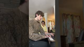 playing my song for my childhood piano teacher gol...