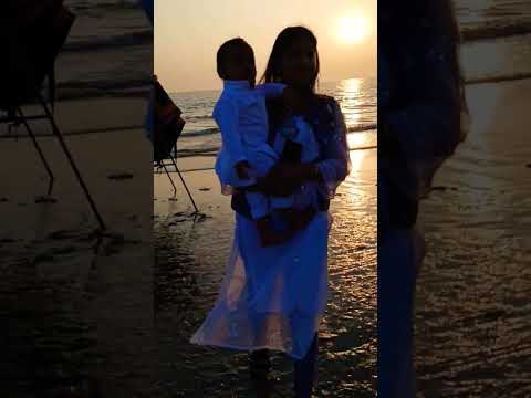 #mandvi beach #⛱️🏖️ evening time #