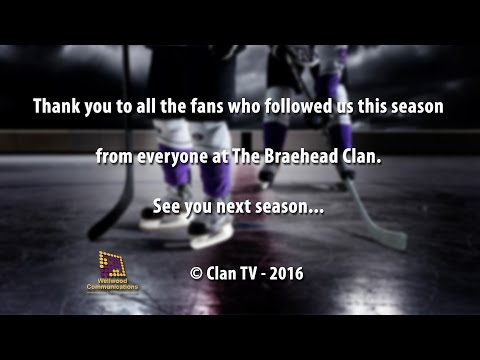 Braehead Clan vs Fife Flyers 27/3/2016 - EIHL