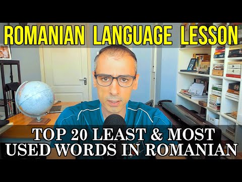 Top 20 Most & Least Frequently Used Words in Romanian