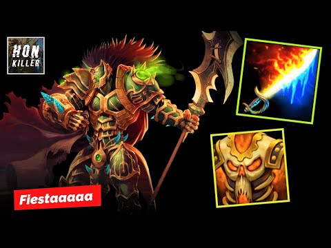 HoN Lord Salforis DAWNBRINGER with DAEMONIC BREASTPLATE